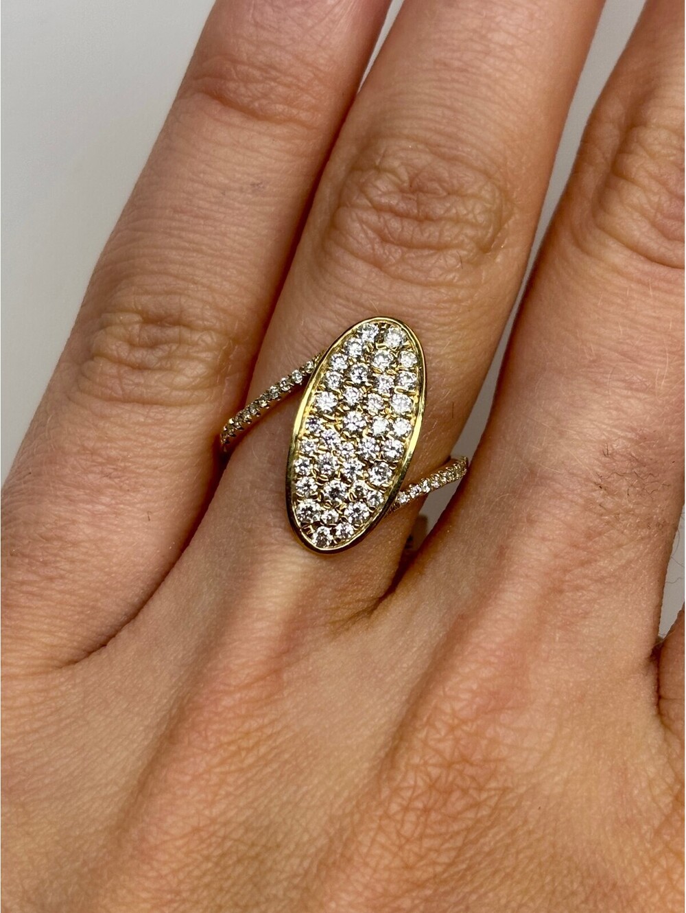 14k Yellow Gold Diamond Ring